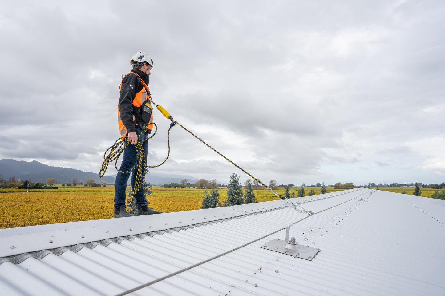 Kattsafe SL1 Metal Deck Static Line System