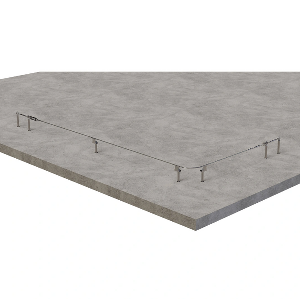 Kattsafe Concrete Mount Static Line System – 200mm raised – NZ Access