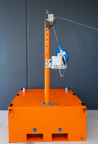 BTS Mobile Anchor Cube Horizontal Confined Space Entry and Rescue System